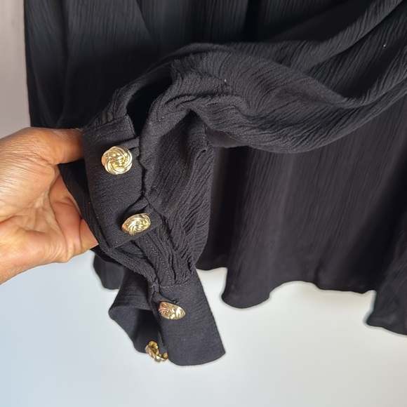 BA&SH Neil Embellished Button Blouse XS - Picture 10 of 12